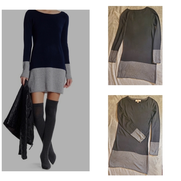 Cashmere Blend Sweater Dress - Picture 1 of 6